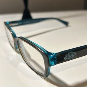 Coach Brooklyn Frames Dark Tortoise Teal 50 16 Rectangle